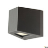 OUT-BEAM, lampa ścienna outdoor, LED, 3000K, beam up/flood down, antracytowa (229665) - SLV