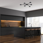 Lampa sufitowa AVIA czarna 6 PŁ (4692) - TK Lighting