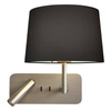 Lampka do Czytania Side by Side Grande USB Matowy Nikiel (1406014) - Astro Lighting