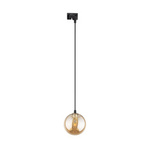 Oprawa wisząca na szynoprzewód TRACER BLACK bursztynowa (4928) - TK Lighting