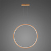 Lampa wisząca Ledowe Okręgi No.1 X 100cm 4k miedziana Dali (LA073/X_100_in_4k_copper_Dali) - ALTAVOLA DESIGN