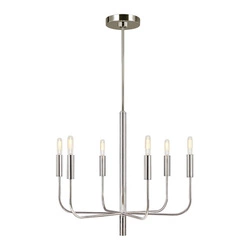 Żyrandol Brianna (FE-BRIANNA6-PN) - Elstead Lighting