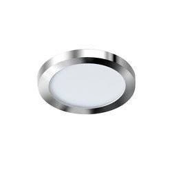 Lampa wpuszczana SLIM 9 ROUND IP44 3000k chrome (AZ2861) - AZZARDO