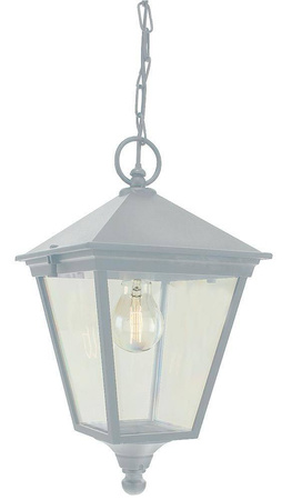 Lampa wisząca zewnętrzna LONDON 481A WHITE E27 LED 9W Norlys
