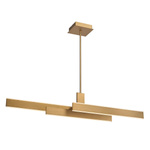 Lampa wyspowa Cameno - Szczotkowane złoto (QN-CAMENO-LP-BG) - Quintiesse
