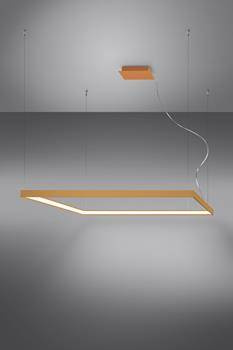 Żyrandol NELYA L złoty LED 4000K (TH.158) - Thoro Lighting