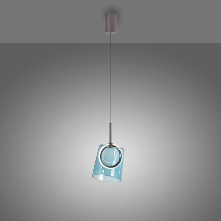 ZULA LAMPA WISZĄCA NIEBIESKI (2541-56) - Paul Neuhaus