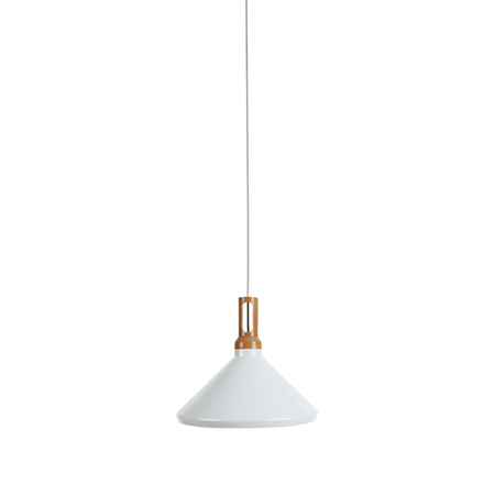 PENDANT 1L ALUMINIUM WHITE (1512-W Zambelis) - Zambelis
