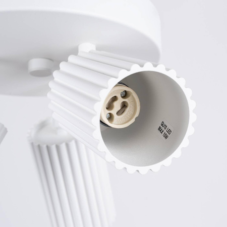 Plafon KARBON 3P biały (SL.1544) - Sollux Lighting