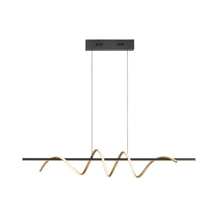 EMANDA LAMPA WISZĄCA MOSIĄDZ/CZARNY (19113-68) - Paul Neuhaus