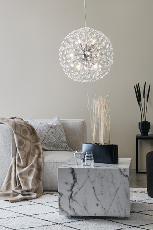 BOLID Wisząca 9L Chrom/Przezroczysty