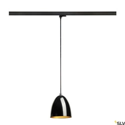 Lampa wisząca do szynoprzewodu 3 fazowego PARA CONE 14 czarny/złoty (1008061) - SLV