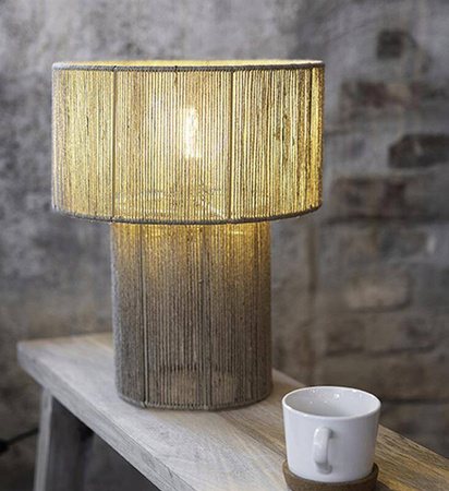 Lampa stołowa SOGA 1L Natural (108769) Markslojd