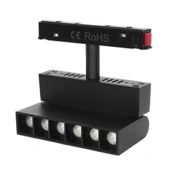 Lampa z diodami do szyn magnetycznych łamana 6W 4000K DDCX-GDZD6 - DomenoLED