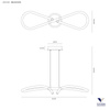 Lampa Wisząca LIGHT LINE (0086.30.CR DIM) - Vivida