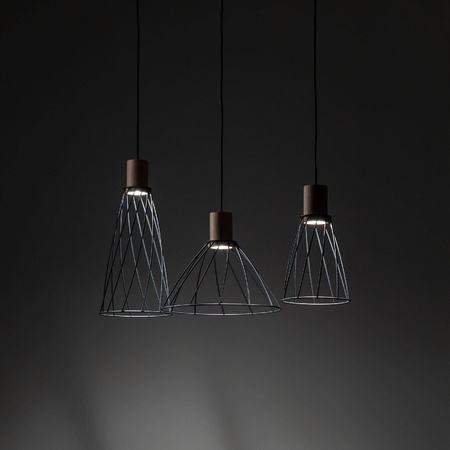 Lampa wisząca MODESTO WOOD SOSNA 3 listwa (10158) - TK Lighting
