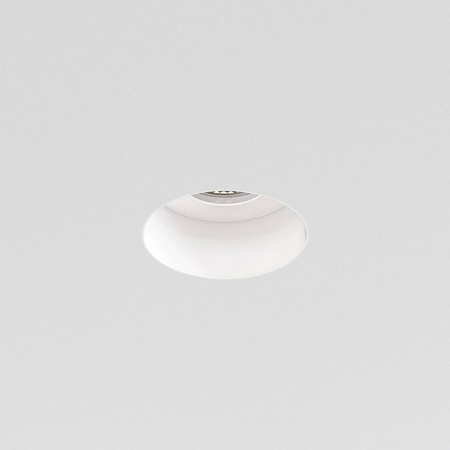 Lampa Wpuszczana Trimless Slimline Round Fixed Fire-Rated IP65 Matowy Biały (1248017) - Astro Lighting