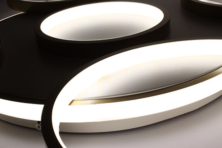 LAMPA DEKORACYJNA SUFITOWA 120W ZŁOTA + PILOT DL-Z03 SEMPRE - DomenoLED