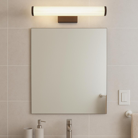 Kinkiet Vena 45 cm coffe LED CCT (LP-1010/1W-45 CF) - Light Prestige
