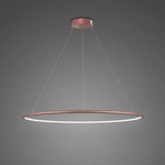 Lampa wisząca Ledowe Okręgi No.1 80cm 4k Różowe Złoto Dali (LA073/P_80_in_4k_rose_gold_Dali) - ALTAVOLA DESIGN