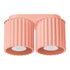 Plafon AURA 2 brzoskwiniowy GU10 (SL.1825) - Sollux Lighting