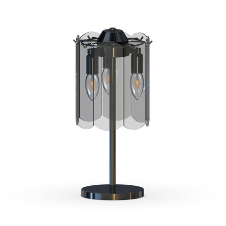 Lampa stołowa NIRA czarna (MT3523-3S-EBCN) - Zuma Line