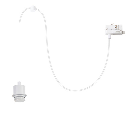 Zawiesie Hang Track Biały 1xE27 3-obwodowy (ML2281) - Milagro