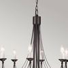 Żyrandol Carisbrooke (CB8-BLACK) - Elstead Lighting