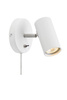 Kinkiet COSTILLA 1L White/Satin Nickel (108460) - Markslojd