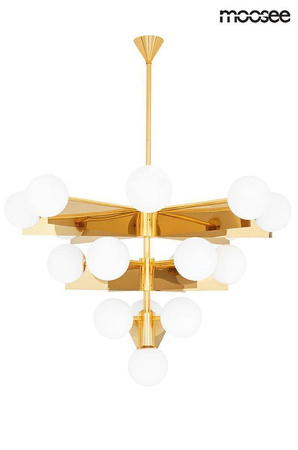 MOOSEE lampa wisząca SOLEI złota (MSE010100141) - Moosee