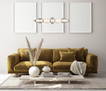 Lampa wisząca Gastel (PND-74937-5-BK) - Italux