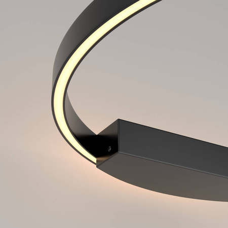 Kinkiet RIM Ø60 czarny (MOD058WL-L35B3K) - Maytoni