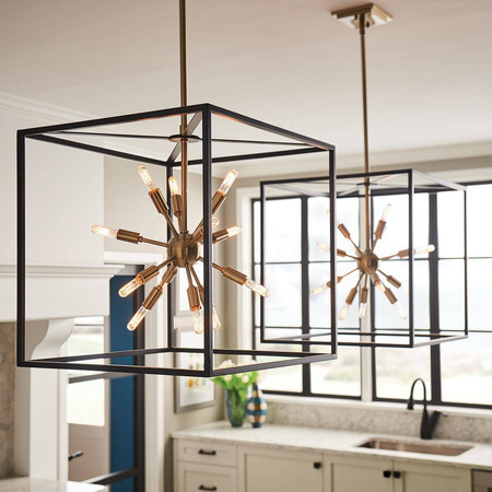 Lampa wisząca Aros - 12 źródeł światła (QN-AROS-12P) - Quintiesse