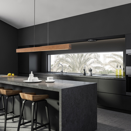 Lampa wisząca TEO LED ORZECH (1449) - TK Lighting