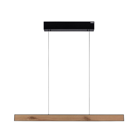 PURE E-MOTION LAMPA WISZĄCA CZARNY/DREWNO (2570-79) - Paul Neuhaus