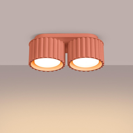 Plafon AURA 2 brzoskwiniowy Gx53 (SL.1828) - Sollux Lighting