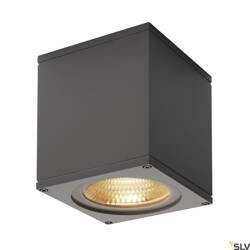 BIG THEO CEILING, lampa sufitowa outdoor, LED, 3000K, antracyt (234535) - SLV