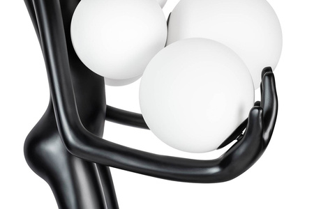 Lampa podłogowa HUMAN (MSE1501100339) - King Home