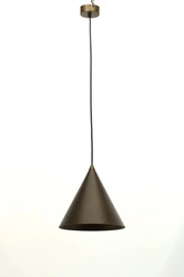 Lampa wisząca CONO brązowa 1 M (10037) - TK Lighting