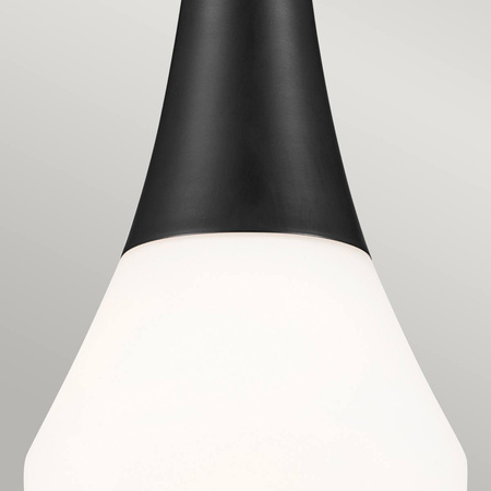 Lampa wisząca Deela - 1 źródło światła - Czarny  (KL-DEELA-P-BK) - Elstead Lighting