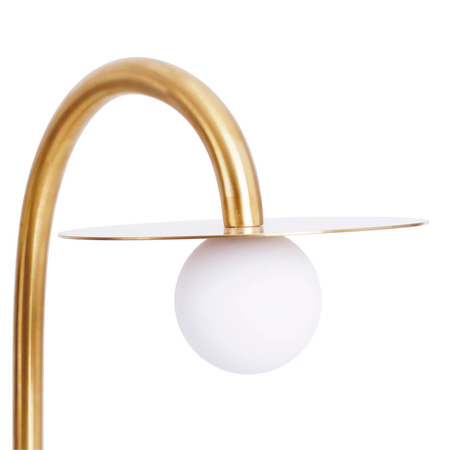 Lampa stołowa ENIGMA złota (T0054) - MAXLIGHT