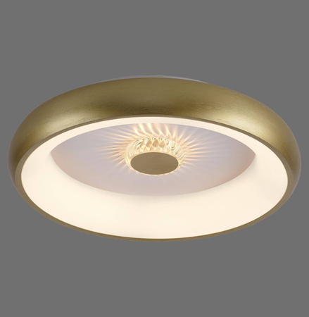 Plafon VERTIGO ceiling light brass matt body (14384-60) - Paul Neuhaus