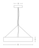 PENDANT 56W LED (1618 Zambelis) - Zambelis