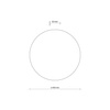 Kinkiet LUNA WOOD DĄB 4 (5449) - TK Lighting