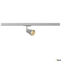AVO, spot do szyny wysokonapięciowej 1 QPAR51, srebrny, maks. 50W (144204) - SLV
