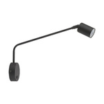 NEX BLACK KINKIET 1XGU10 (11361) - TK Lighting