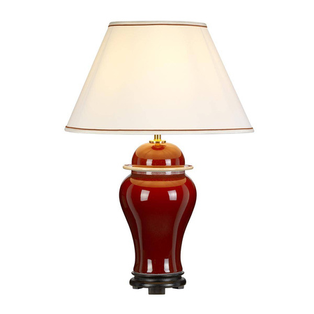 Lampa stołowa Oxblood (DL-OXBLOOD-TJ-TL) - Elstead Lighting