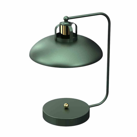 Lampka biurkowa FELIX GREEN/GOLD 1xE27 (MLP7711) - Milagro