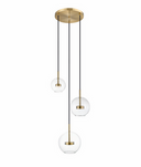 Lampa wisząca ENCELADUS złota (P0428-03L-L4AC) - Zuma Line
