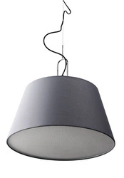 Lampa wisząca ALICANTE szara (MD2361-MGR - Azzardo) - żyrandol